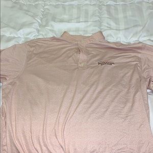 Orange White Footjoy Golf Polo